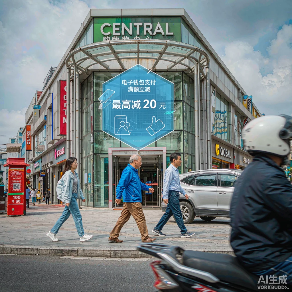 商圈店贴片引流
